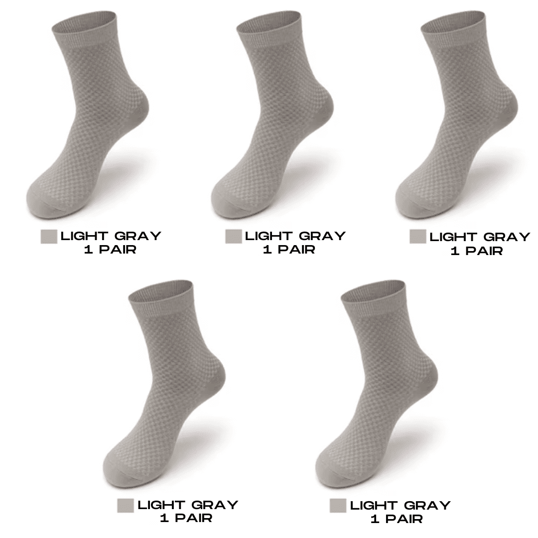 BAMBOO FIBER SOCKS – 10 PACK