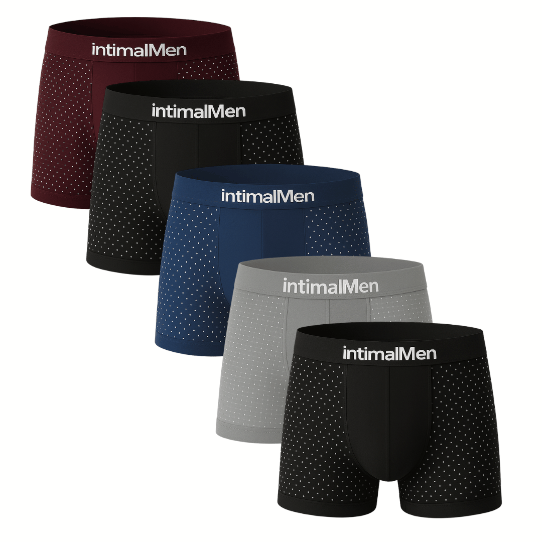 BAMBOO FIBER BOXERS SHORTS | 5-PACK