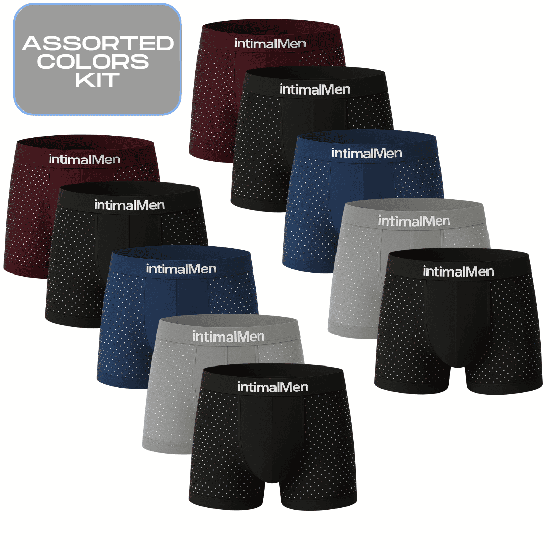 BAMBOO FIBER BOXERS SHORTS | BUY 5, GET 10