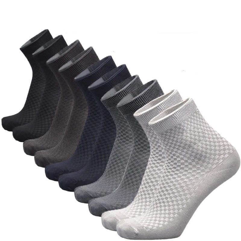 BAMBOO FIBER SOCKS – 10 PACK